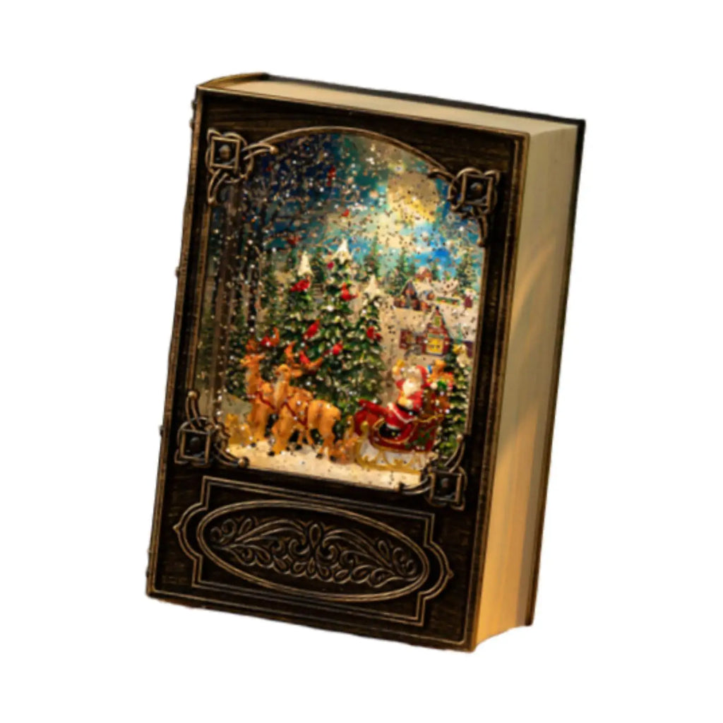 Musical Christmas Snow Globe Light – Snowman Music Box Night Lamp for Holiday Home Decor & Festival Parties