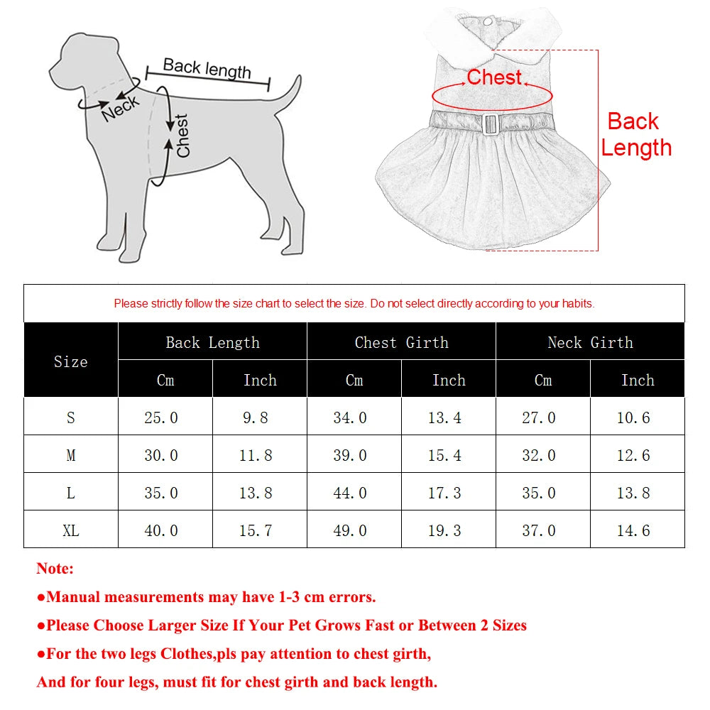 Cute Pet Dresses for Christmas Cosplay | Dog Princess Skirt for Small/Medium Dogs & Cats Kitten | Soft Cozy Kitty Costume