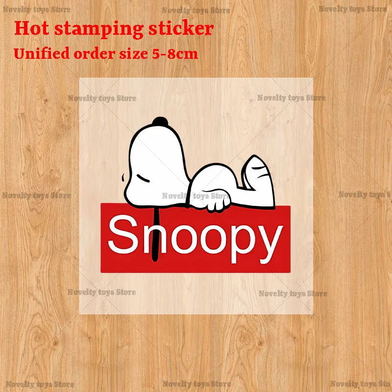 Snoopy's Christmas Chair Cover | Non-woven Fabric Seat Cover for Dining Table Decoration | Anime Xmas Party Supplies Home Gift