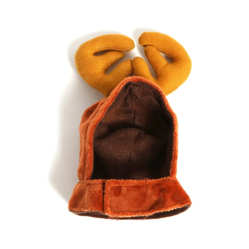 Christmas Hat & Halloween Pet Costume Set | Cat Dog Puppy Scarf Gift | New Year Santa Winter Cosplay Dog Cat Supply