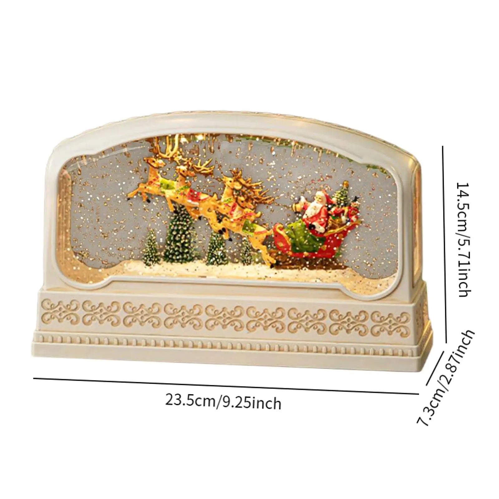 Musical Christmas Snow Globe Light – Snowman Music Box Night Lamp for Holiday Home Decor & Festival Parties