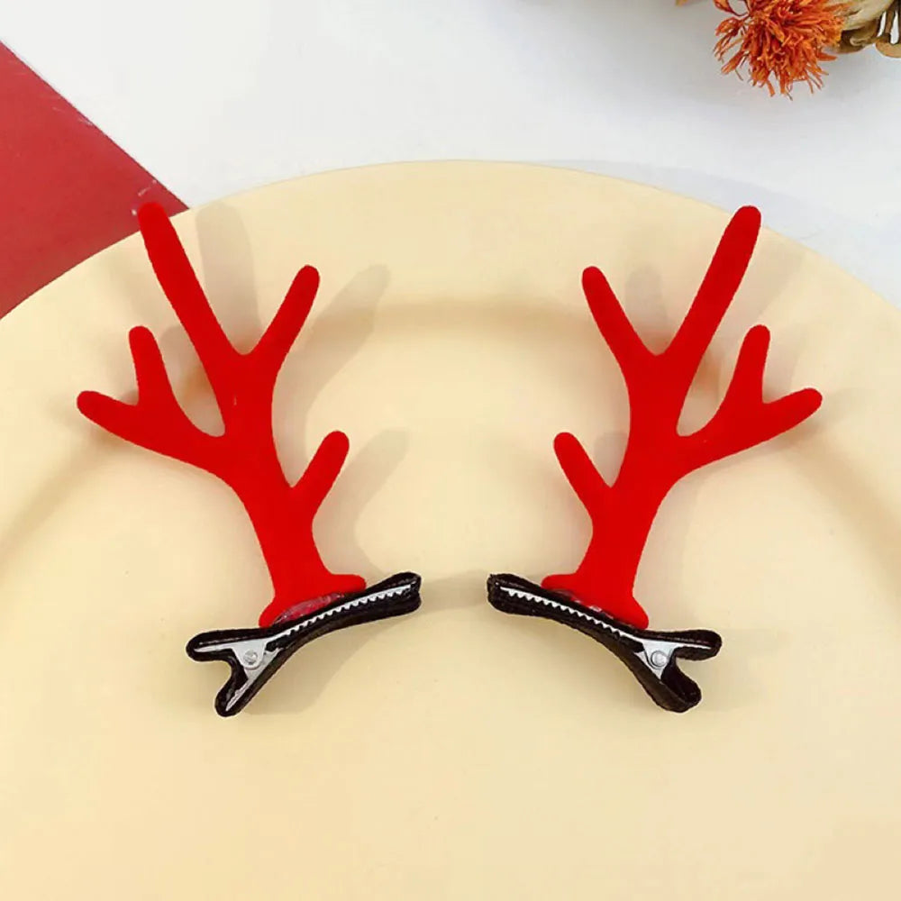 2026 Kids Christmas Headband | Cartoon Elk & Snowflake Bow Hairband | Cosplay, Birthday Party Headwear & Halloween Gifts